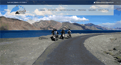 Desktop Screenshot of ladakhmototours.com